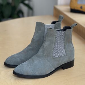 Chelsea Boot ~ Green Stickman