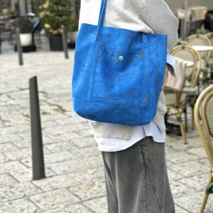Capri Leather Shopper ~ Blue