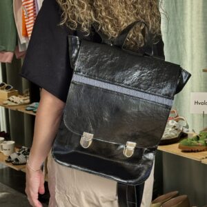 Leather Backpack ~ Black
