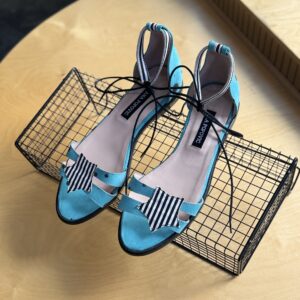 Starstruck ~ Turquoise Stripes Sandals