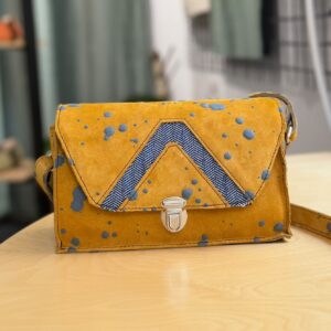letaher cross body bag